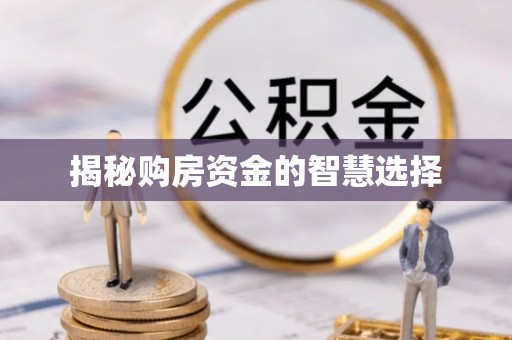 蔚县揭秘购房资金的智慧选择